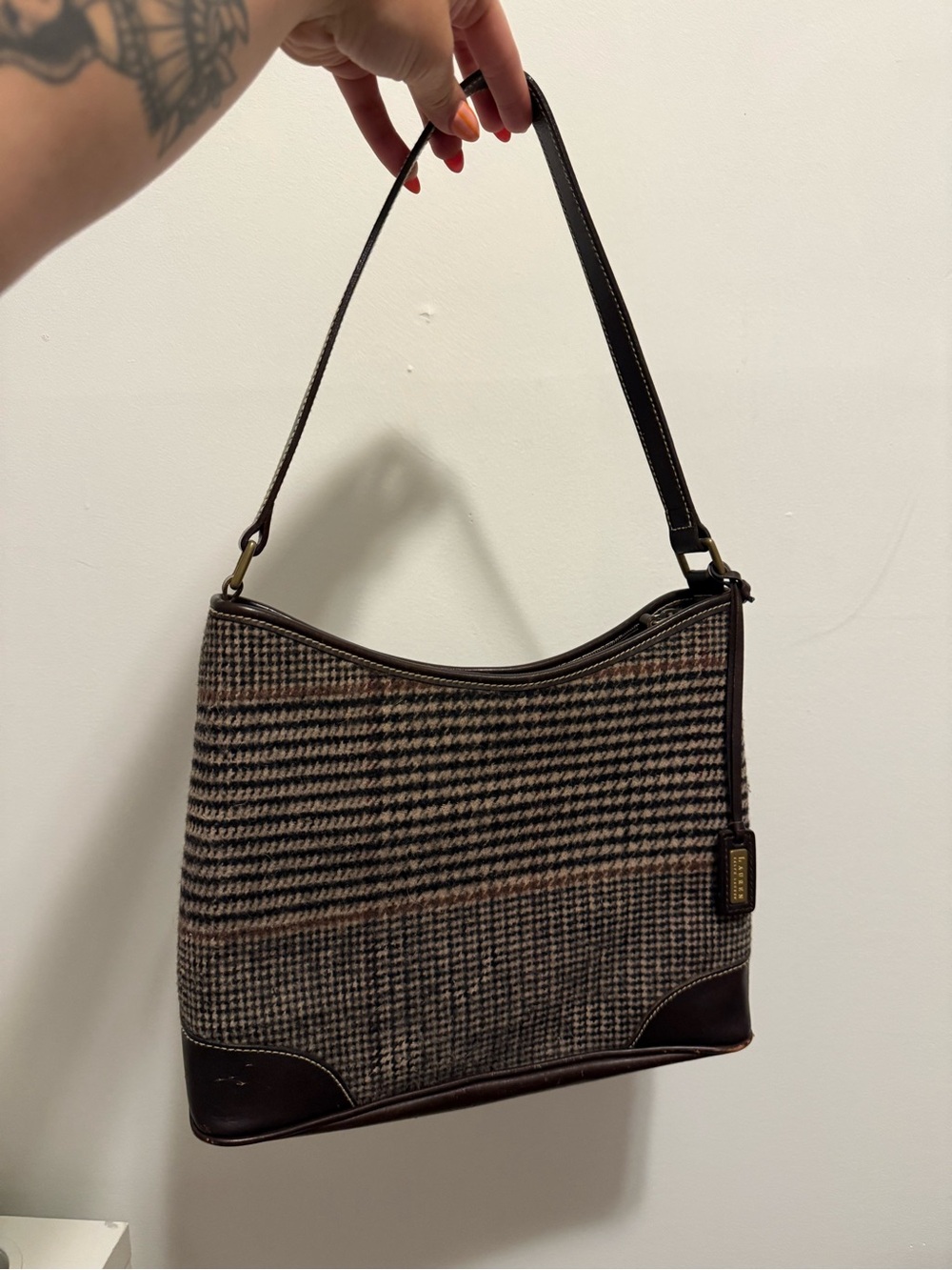 Old money style Lauren Ralph Lauren shoulder bag